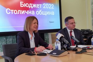 Общият размер на проекта за бюджет 2022 на Столична община