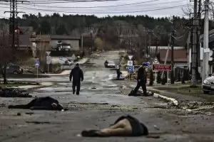Руската войска остави десетки трупове на цивилни край Киев