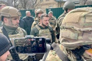 ⚡️Президентът на Украйна Зеленски посети Буча  ⚡️Ръководителят на Европейската комисия Урсула