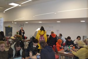 Варненският бежански център който пое огромна част от наплива на украинците