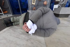 Първи протест се проведе у нас срещата в украинския град Буча Мъж