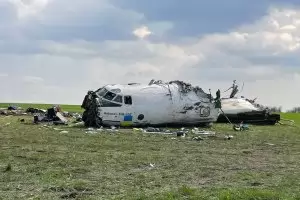 Украински "Ан-26" се разби
в Запорожка област