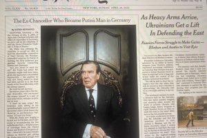 Интервю на бившия германски канцлер Герхард Шрьодер пред Ню Йорк