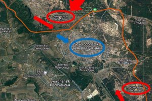 Руската армия и силите на ЛНР водят боеве около първите