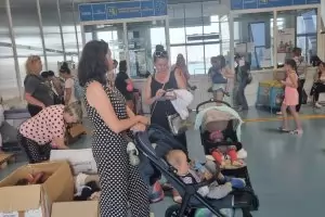 Започна масовото извозване на украинските бежанци