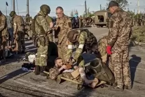 959 бойци от "Азов" се предадоха в Мариупол