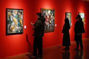 Картини на руски художници авангардисти в това число платна на