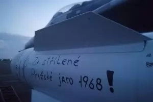 Ракети "За разстреляната Пражка пролет 1968!" воюват в Украйна
