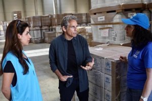 Холивудският актьор Бен Стилър който е и посланик на добра