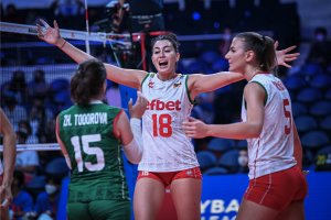 Женският национален отбор на България сложи край на серията си