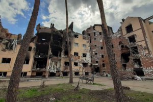 Около 60 от инфраструктурата и жилищните сгради в Лисичанск са