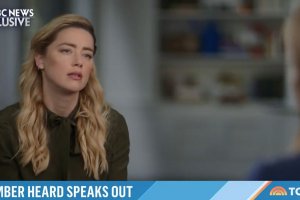 Американската актриса Амбър Хърд даде първото си телевизионно интервю след