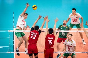 Мъжкият волейболен отбор на България завърши със загуба участието си