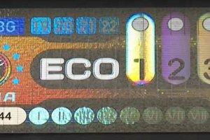 Година след въвеждането на екостикерите на автомобилите Изпълнителна агенция Автомобилна