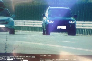 Фрапантното нарушение на скоростните режими е установено в хода на специализирана