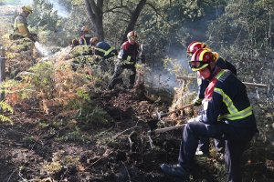 Френските пожарникари не изпускат от очи огромния пожар който избухна в югозападната