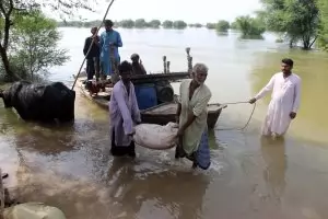 Наводнения заляха 1/3 от Пакистан и се удавиха над 1000 души