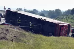 Най-малко 11 са жертвите в жестока катастрофа с автобус в Хърватия