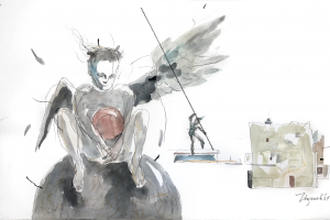 Онези които познават Чавдар Гюзелев най вече като отличен сценограф работил