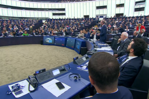 Лидерът на Европейската народна партия ЕНП в Европарламента Манфред Вебер