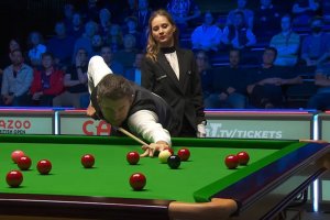 Българският професионален снукър съдия Пролетина Величкова стана част от историческо