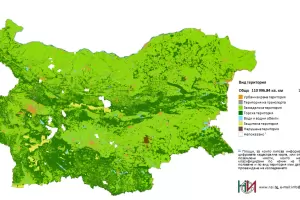 Ниви, градини и пасища покриват над половин България 