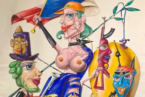 Художниците Николай Панайотов и Лариса Илиева се представят с обща