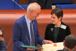 Десетата награда за правата на човека Вацлав Хавел бе присъдена днес