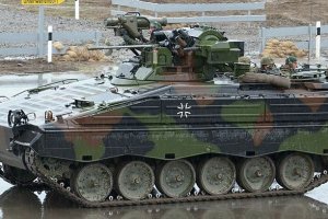 Германия изпрати първата партида бойни бронирани машини Мардер Marder в