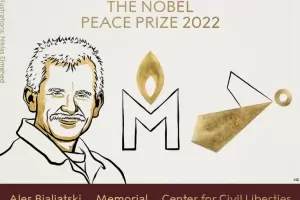Правозащитници от Украйна, Русия и Беларус взеха Нобела за мир 
