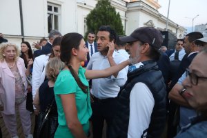 Протест срещу прокараните от ГЕРБ БСП и ДПС през правната