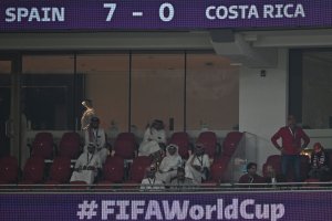 Испания разгроми Коста Рика със 7 0 постигайки най изразителната победа от