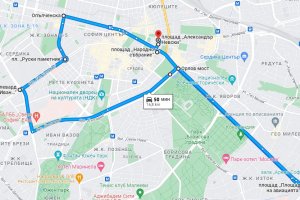 Трафикът в София днес ще е още по затруднен от обичайното