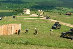 Голям пожар в периметъра на полигон Ново село Огънят е възникнал по