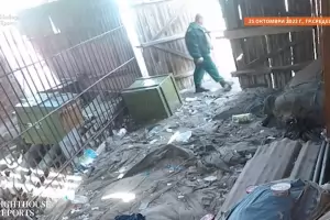 Видео показва как гранична полиция държи мигранти гладни и жадни