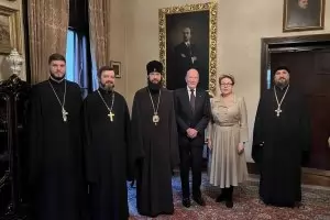 Сакскобургготски посрещна Митрофанова и руски митрополит във Врана