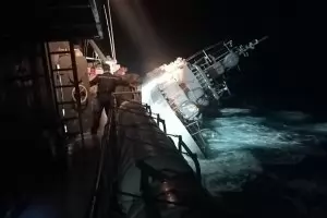 Потъна тайландски военен кораб със 100 моряци на борда
