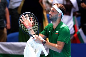 Най добрият български тенисист Григор Димитров и световният №1 Карлос Алкараз