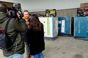 Правителството успя да дари цял един генератор на Украйна след