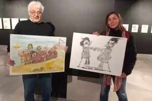 Карикатуристи се събраха за национална изложба