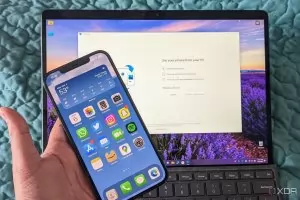 Windows 11 се свързва с iPhone