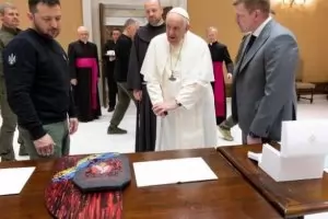 Папата прие на аудиенция Зеленски 