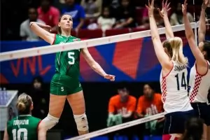 Волейболистките разгромиха Хърватия на старта във VNL