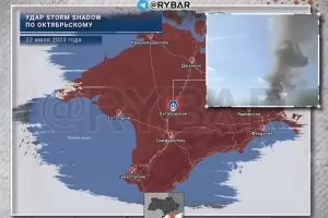 Украйна удари летище и нефтобаза в Крим