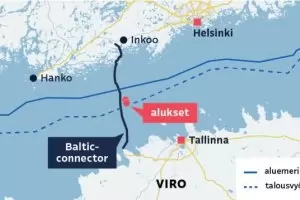 Съмнителна повреда спря газопровода между Финландия и Естония