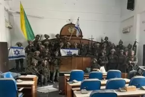 Израел превзе парламента на "Хамас" в Газа