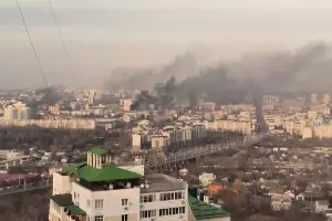 Украинска ракетна атака разруши центъра на руския Белгород