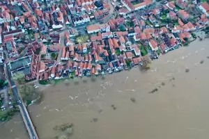 Германската провинция Долна Саксония е почти под вода