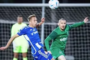 "Лудогорец" победи с красиви голове петия в Чехия