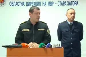 МВР в Ст. Загора: Преследваният получи конвулсии